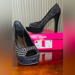 Candie’s studded pumps